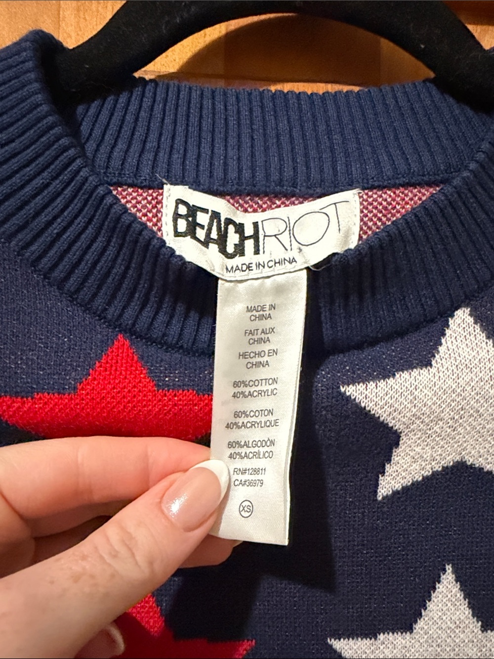 Beach Riot Callie Star Sweater - Picture 2 of 3